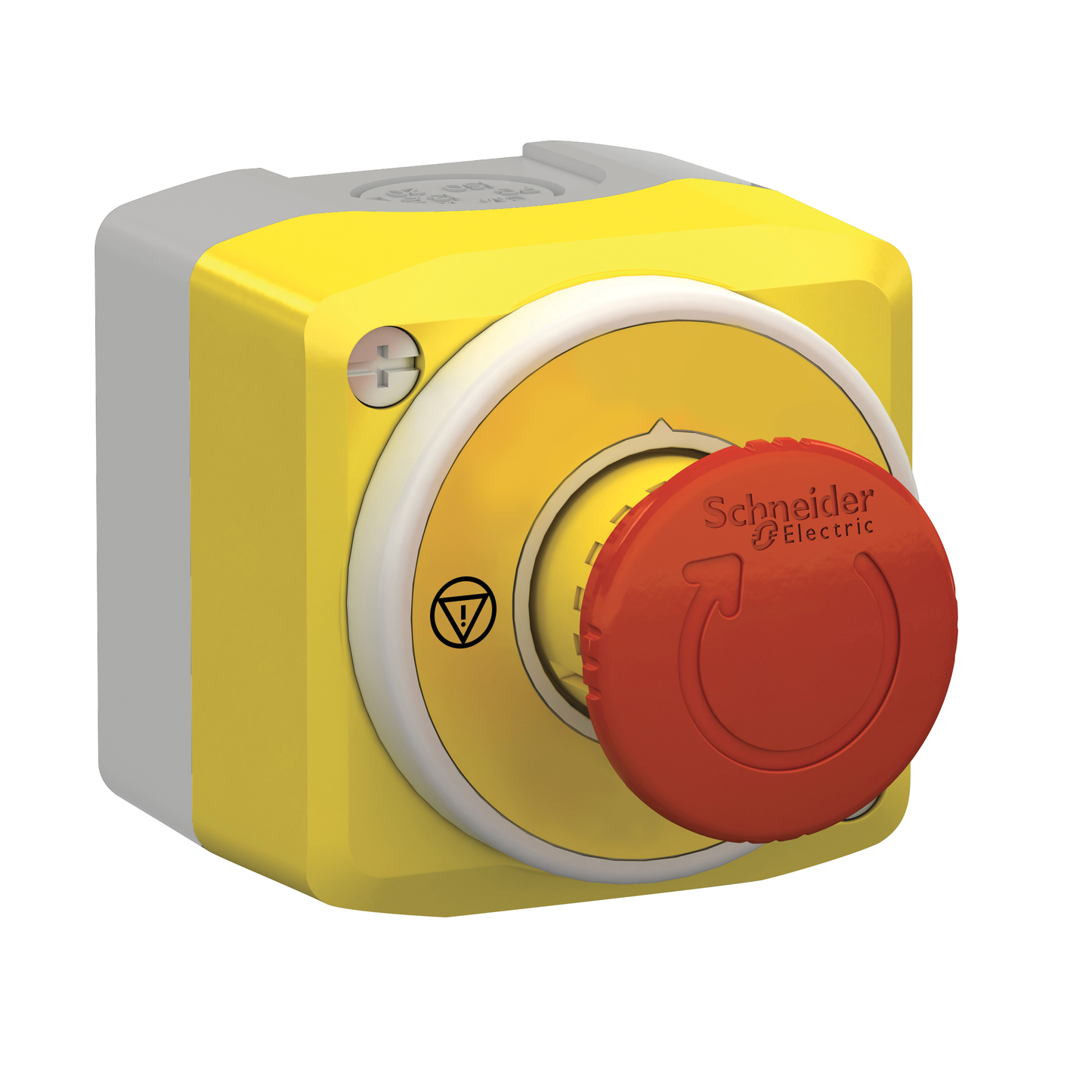 Schneider Electric-XALK178W3B140E-Harmony XAL - boite ARU avec étiquette lumin - blanc rouge - 1O+1F - 24V
