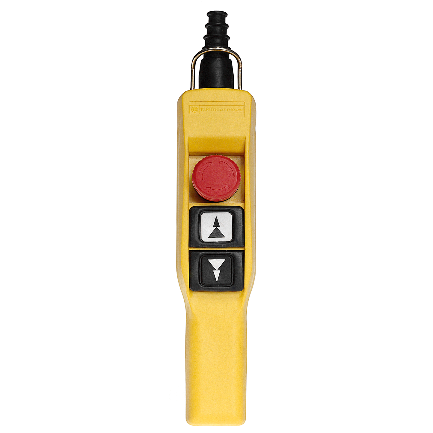 Schneider Electric-XACA2173-Harmony XACA Pistol grip - boîte pendante - 2 poussoirs cap. 1 arrêt d'urgence