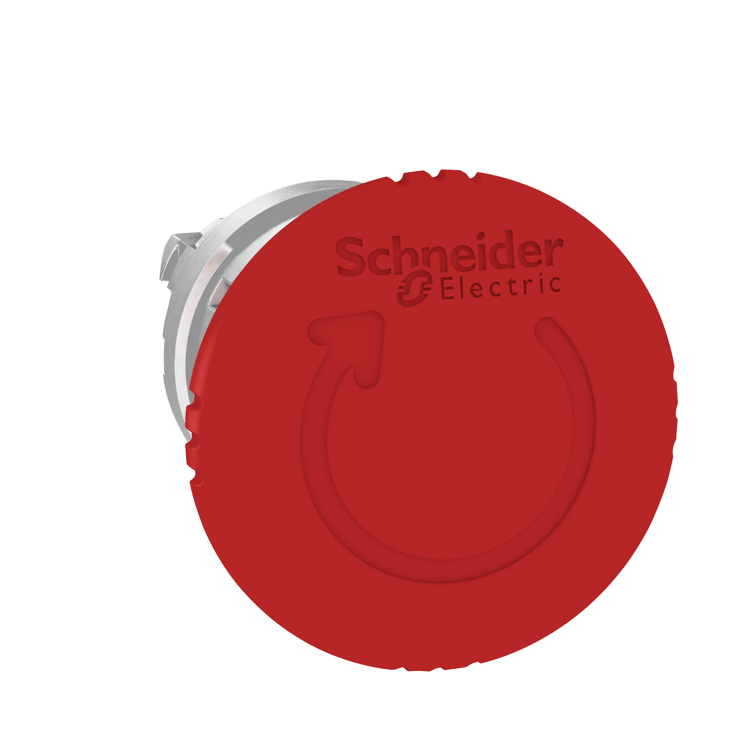 Schneider Electric-ZB4BS844-Harmony XB4 - tête bouton arrêt urgence - Ø40 - pousser tourn - rouge