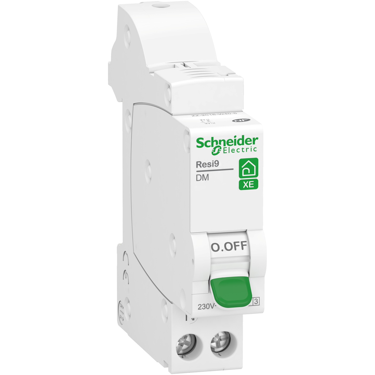 Schneider Electric-R9EFD632-Resi9 XE - disjoncteur modulaire - 1P+N - 32A - courbe D - embrochable