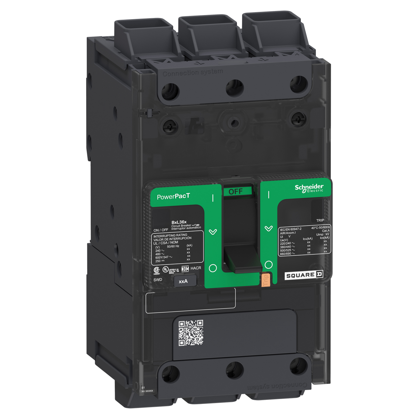 Schneider Electric-BGL36035LU-PPB 35KA TM35D 3P ever