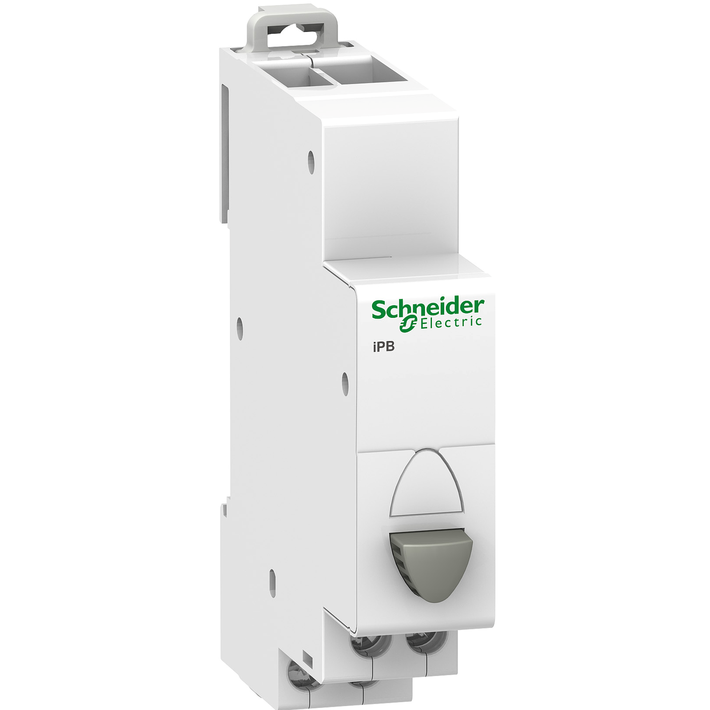 Schneider Electric-A9E18030-Acti9, iPB bouton-poussoir simple gris 1 NF 20A 230VCA