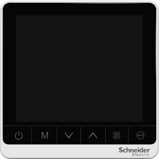 Schneider Electric-TC907-3A4DPSA-BMS - thermostat ventilo-convecteur 4 tubes - proportionnel - sonde - 240V - N/B