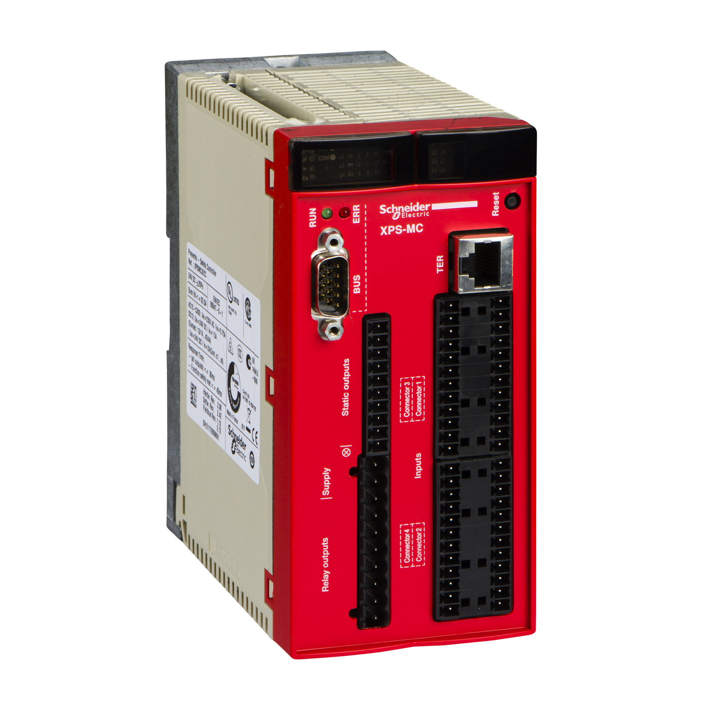 Schneider Electric-XPSMC32ZC-Preventa XPS-MC - contrôleur sécu - 24Vcc - 32 entrées - signal. 48 DEL