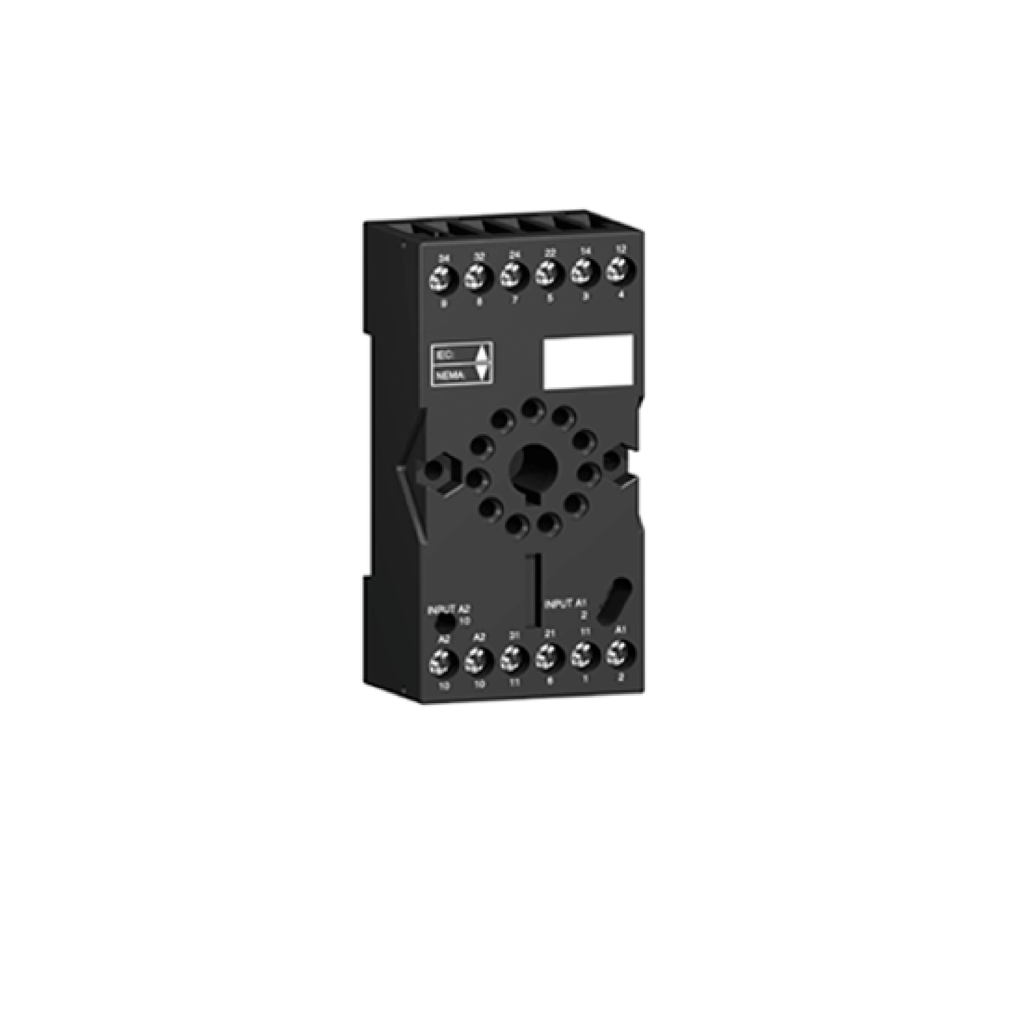 Schneider Electric-RUZC3M-Harmony Relay RUM - embase pour relais RUMC3 - contacts mixtes - connecteurs
