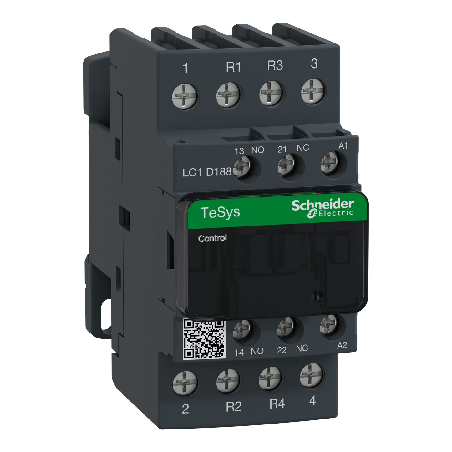 Schneider Electric-LC1D188M7-TeSys LC1D - contacteur - 4P (2F+2O) - AC-1 440V - 32A - bobine 220Vca