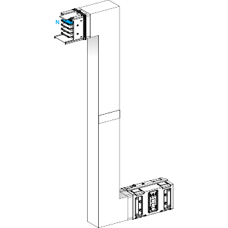 Schneider Electric-KSA630DZE41F-Canalis KSA - Zed vertical coupe feu 630A - A&C=300mm - B=700-1200mm