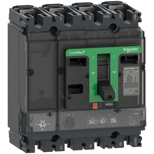 Schneider Electric-C25R42D160-Disj ML2.2 160A 4P4D NSX250R