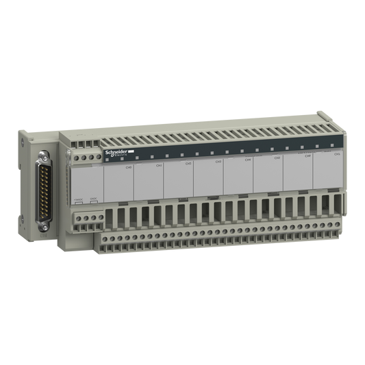 Schneider Electric-ABE7CPA31-EMB.ANALOG. 8V SUB-D25PTS