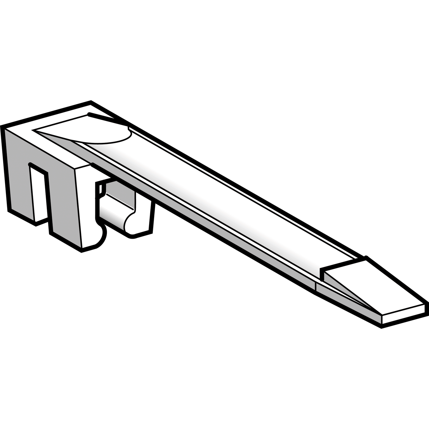 Schneider Electric-AR1SC02-AR1 - porte-jalon - à encliquetage - pour embout porte-repère - 1..1,5mm²