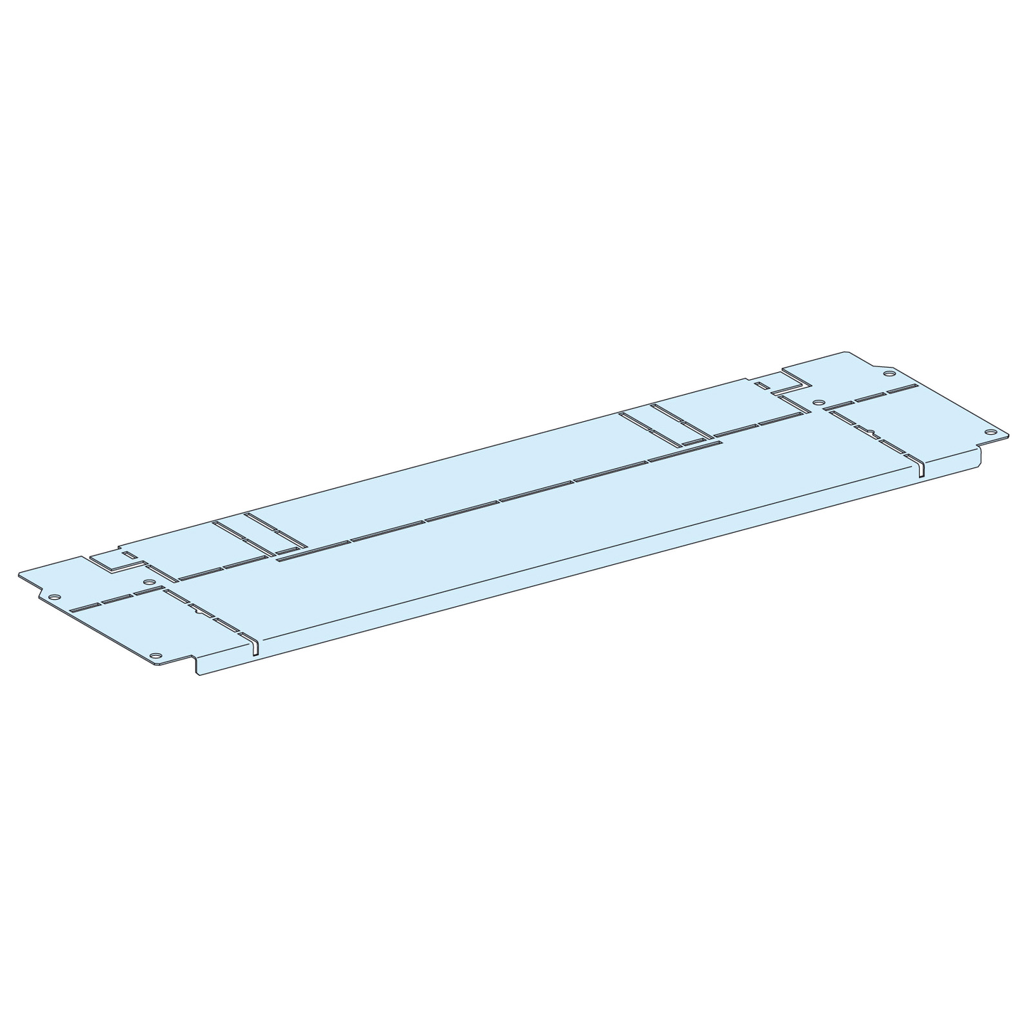 Schneider Electric-LVS04331-Cloison horiz.UF cof/arm. L600