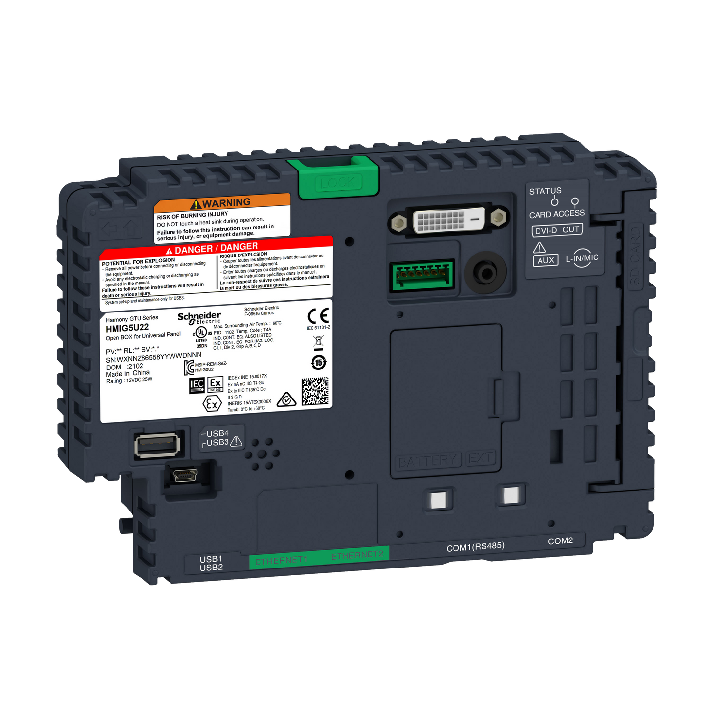 Schneider Electric-HMIG5U22-Open Box Win10 HMIGTU