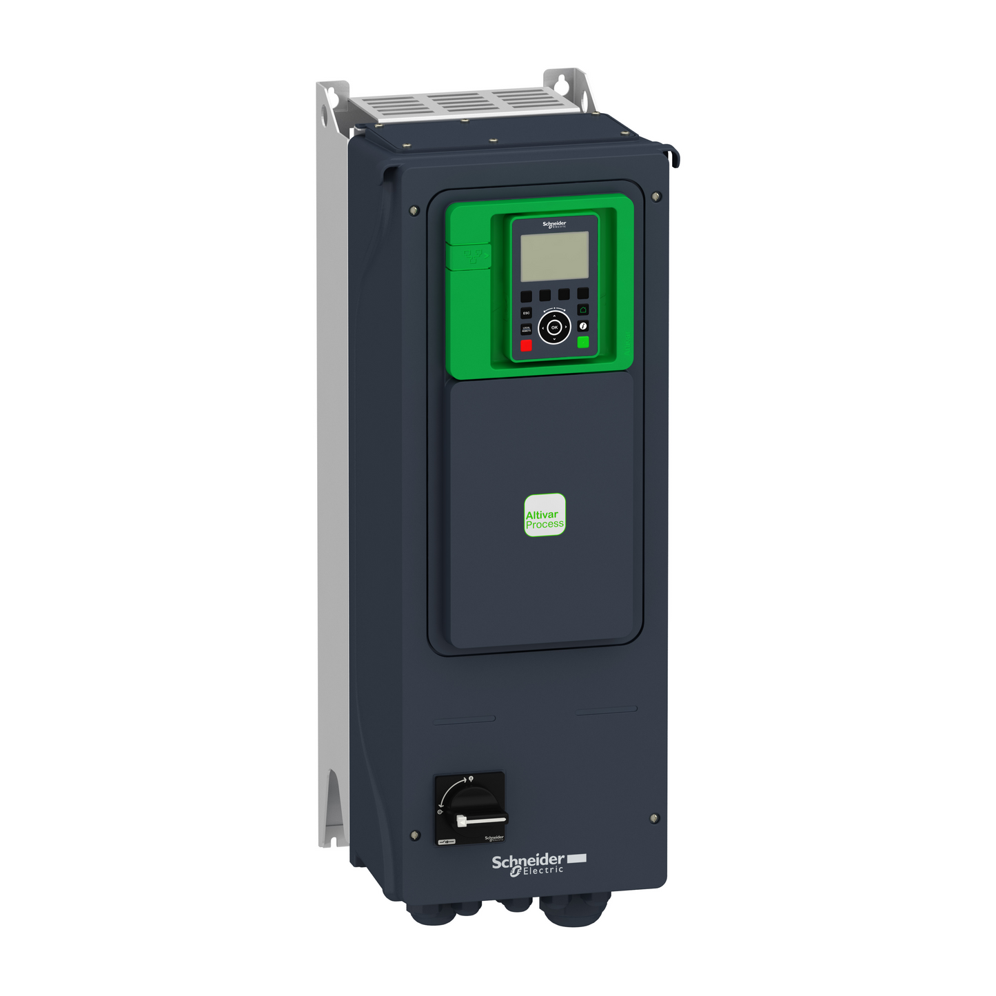 Schneider Electric-ATV650U07N4E-Altivar Process - variateur - 0,75Kw - 400/480V - IP55 - avec inter sectionneur