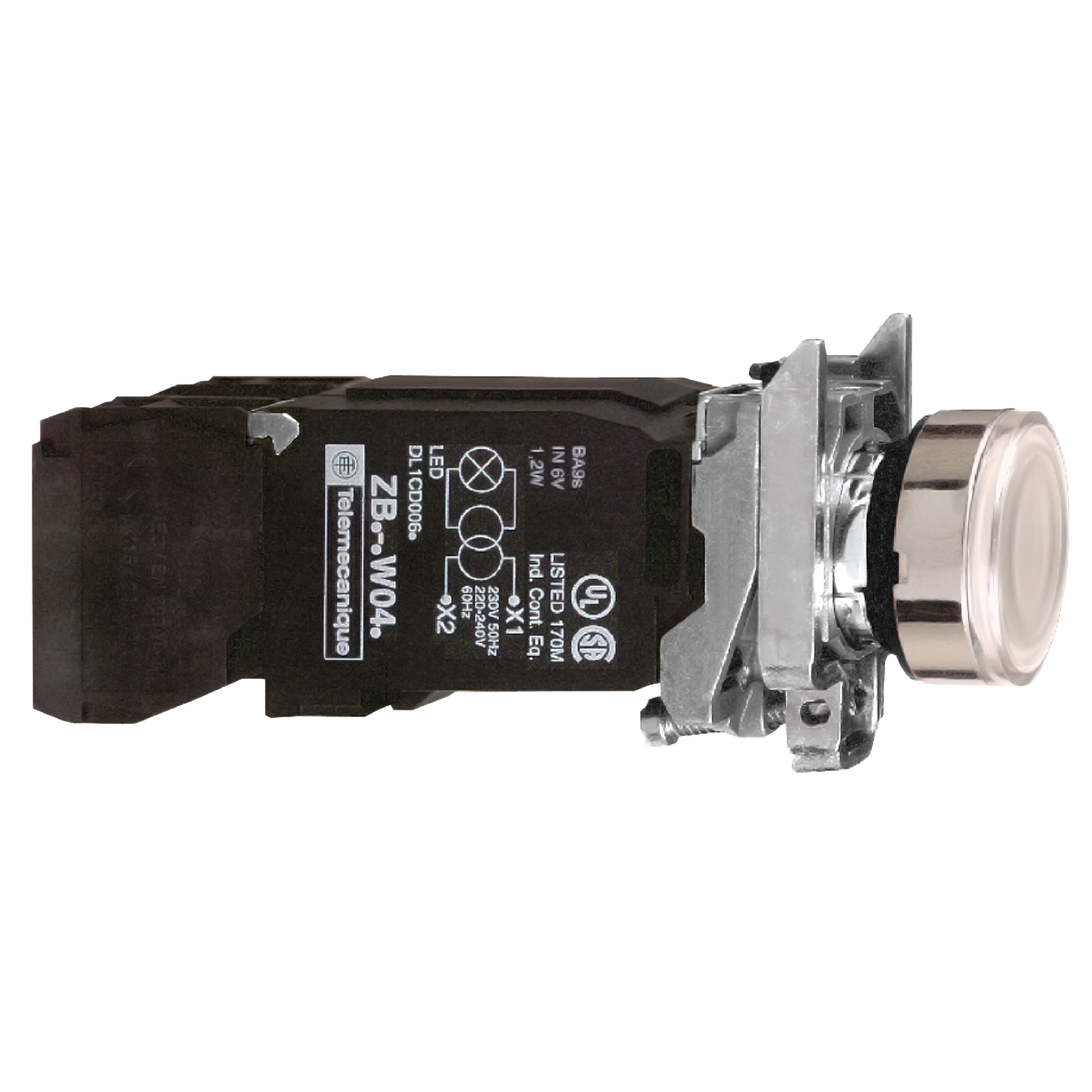 Schneider Electric-XB4BW3135-BOUTON POUSSOIR