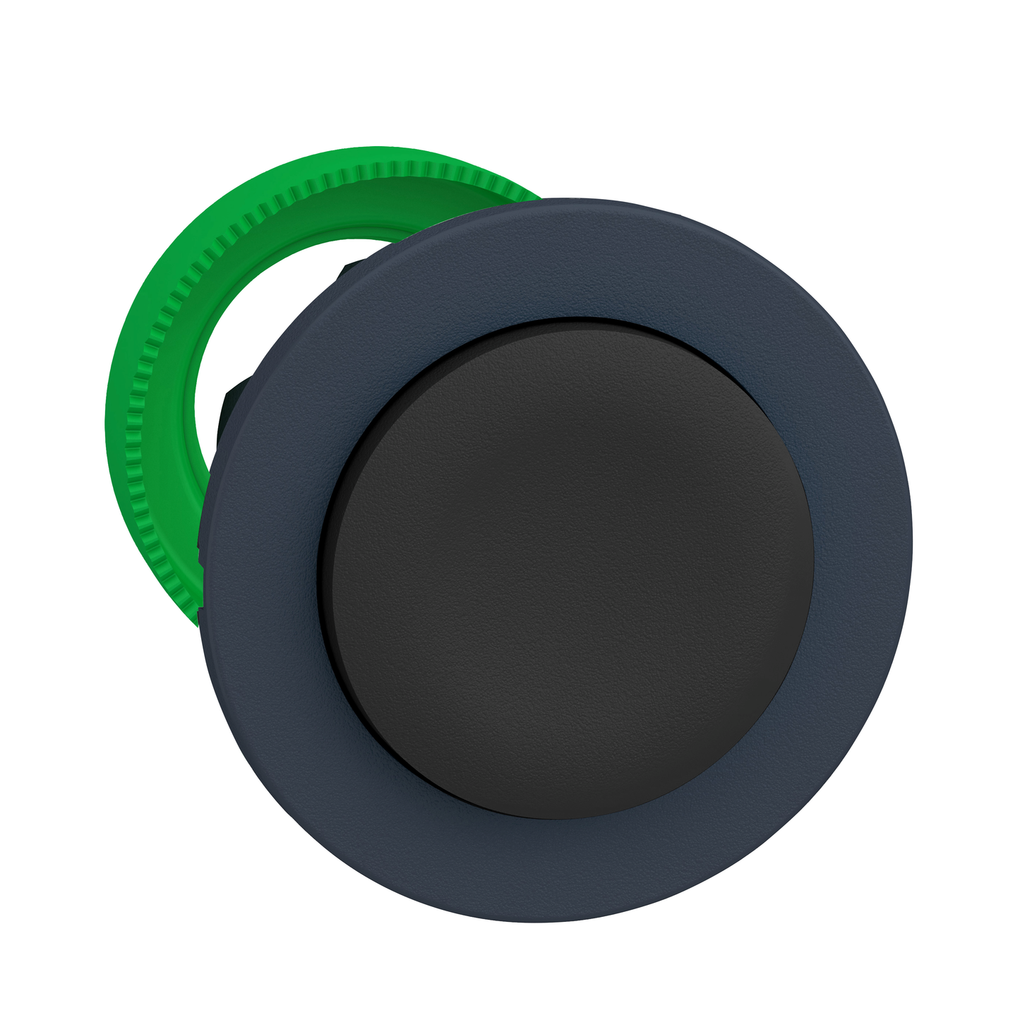 Schneider Electric-ZB5FL2-Harmony XB5 - tête bouton poussoir à impulsion - flush - dépassant - noir