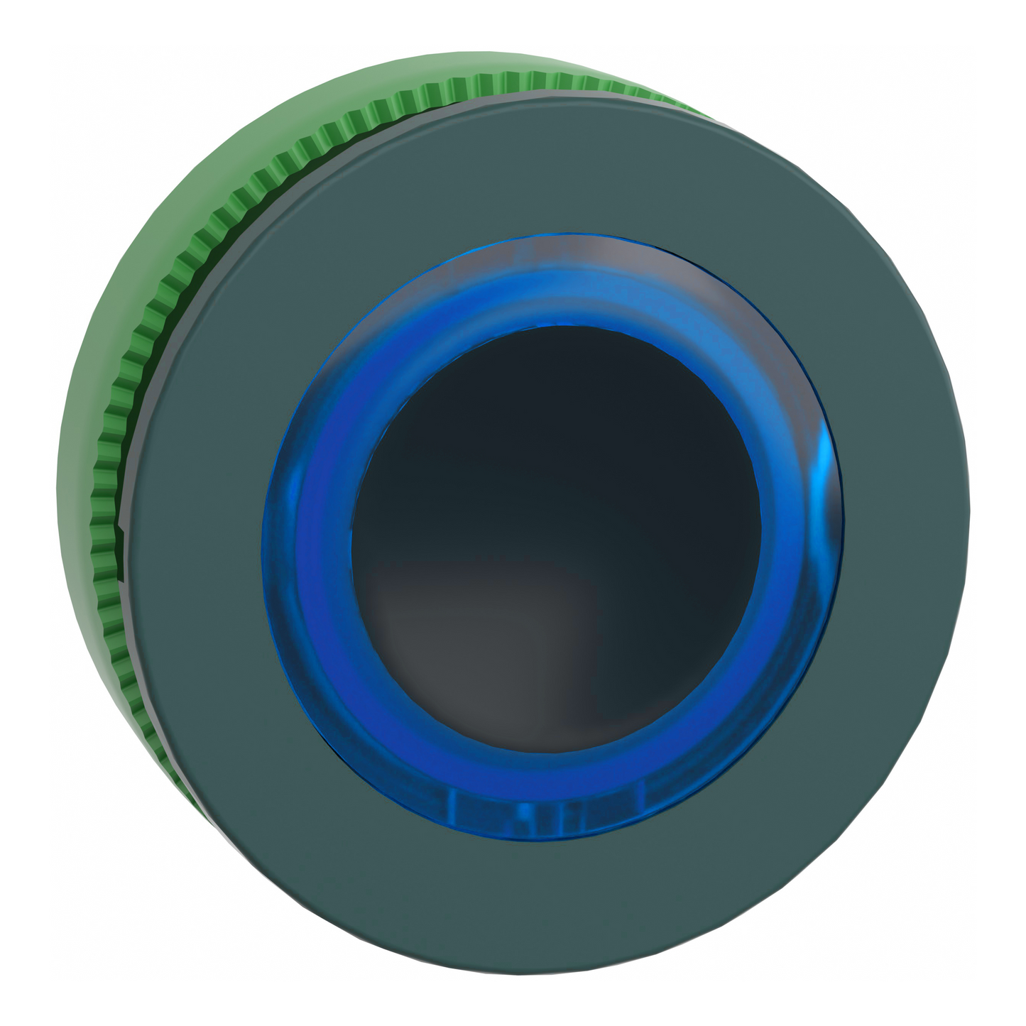 Schneider Electric-ZB5FW963-Harmony XB5 - tête bouton poussoir lum DEL - flush - anneau - bleu