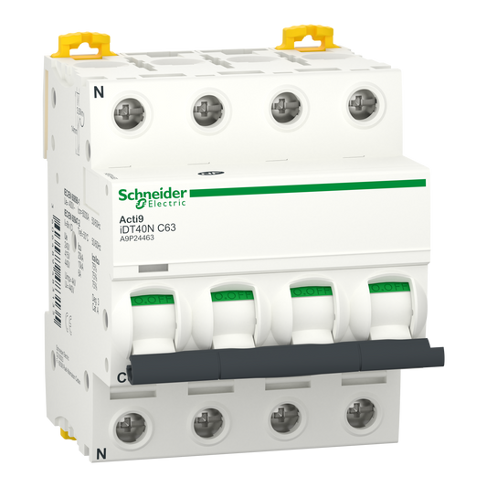 Schneider Electric-A9P24463-iDT40N disj 4P 63A crb C 10kA