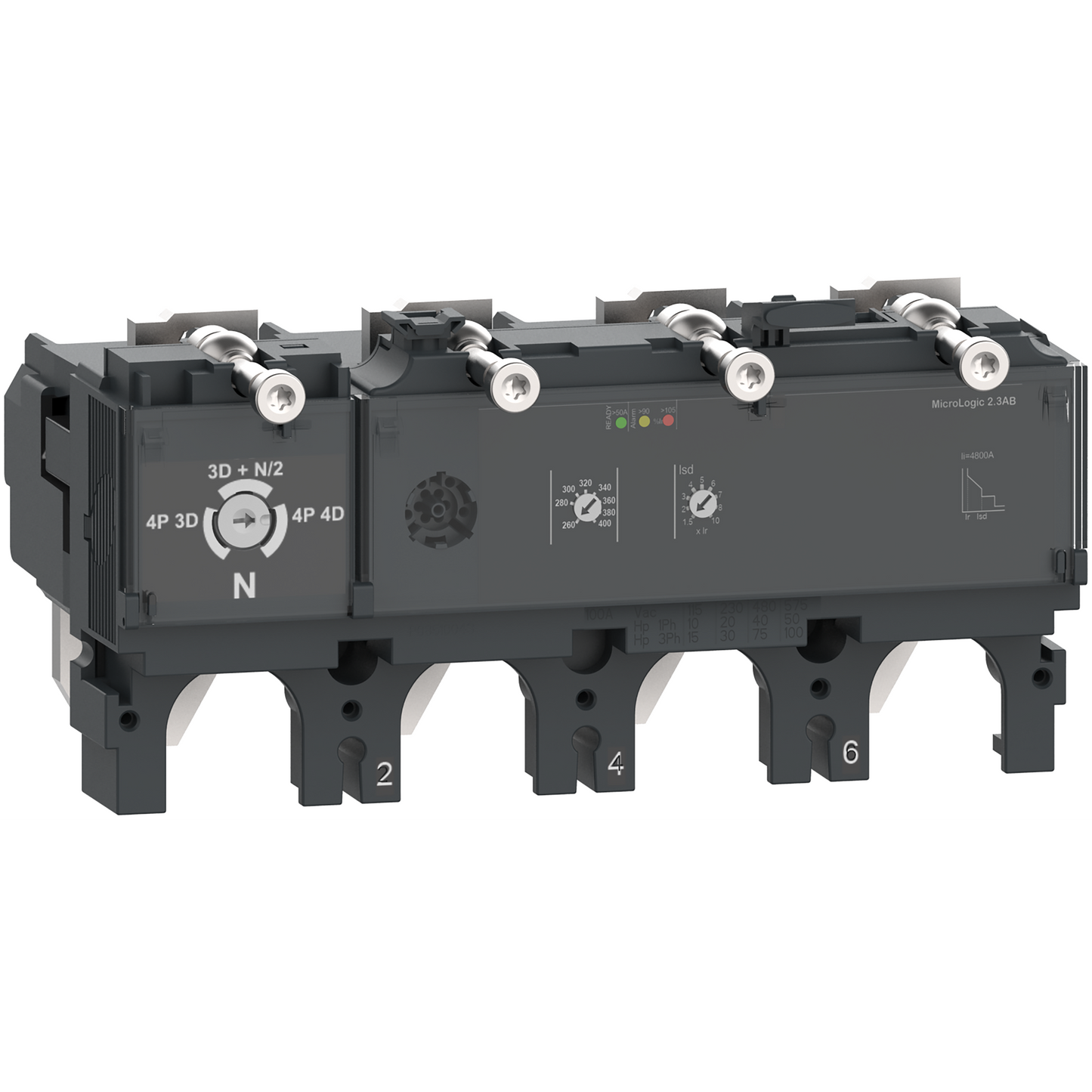 Schneider Electric-C4042B400-Décl. ML2.3AB 400A 4P4D NSX400