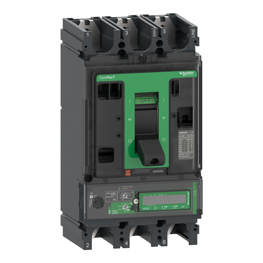 Schneider Electric-C40N37E400-NSX400N DISJV 3P3D MIC7.3 400A