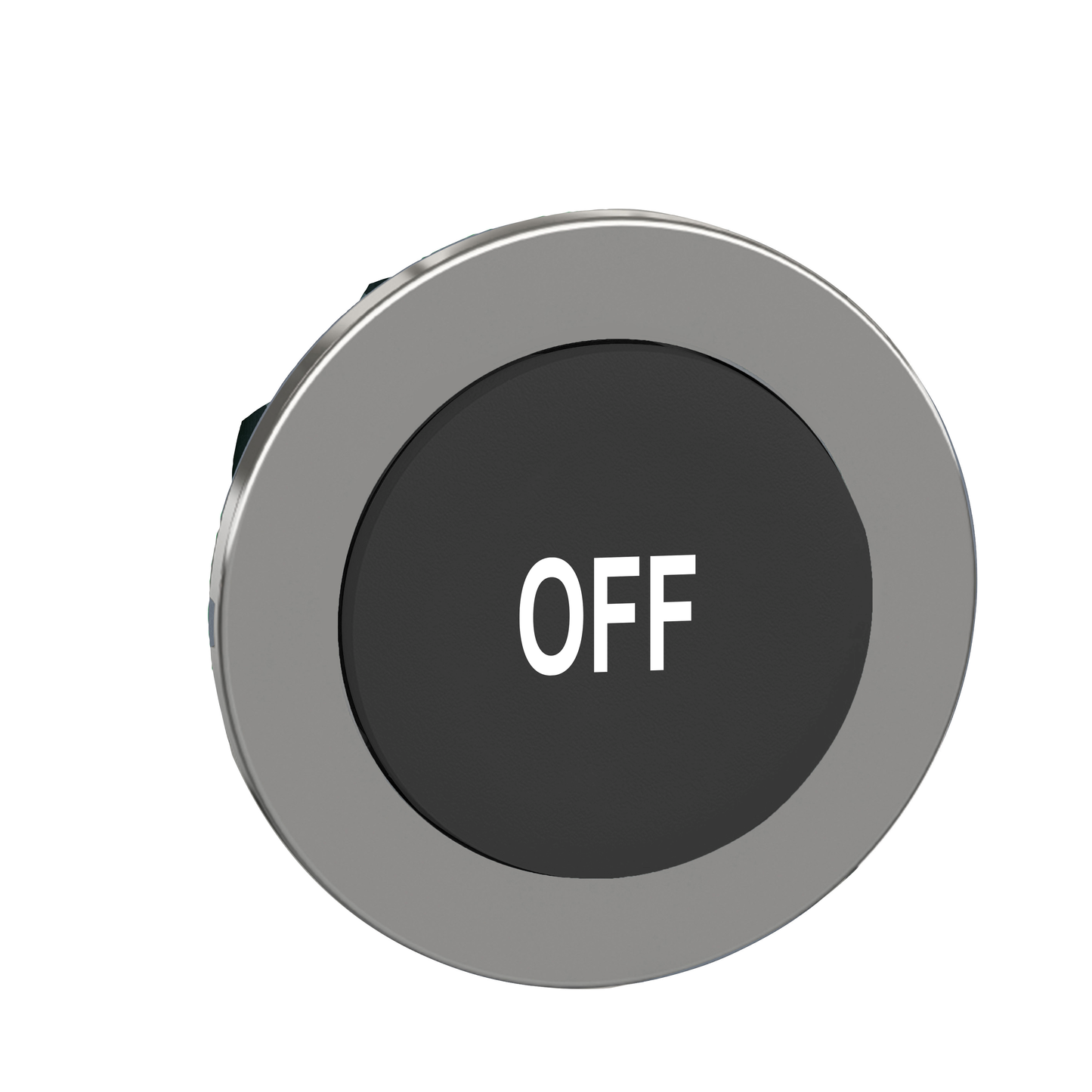 Schneider Electric-ZB4FL235-Harmony XB4 - tête bouton poussoir - flush - dépassant - marqué - noir