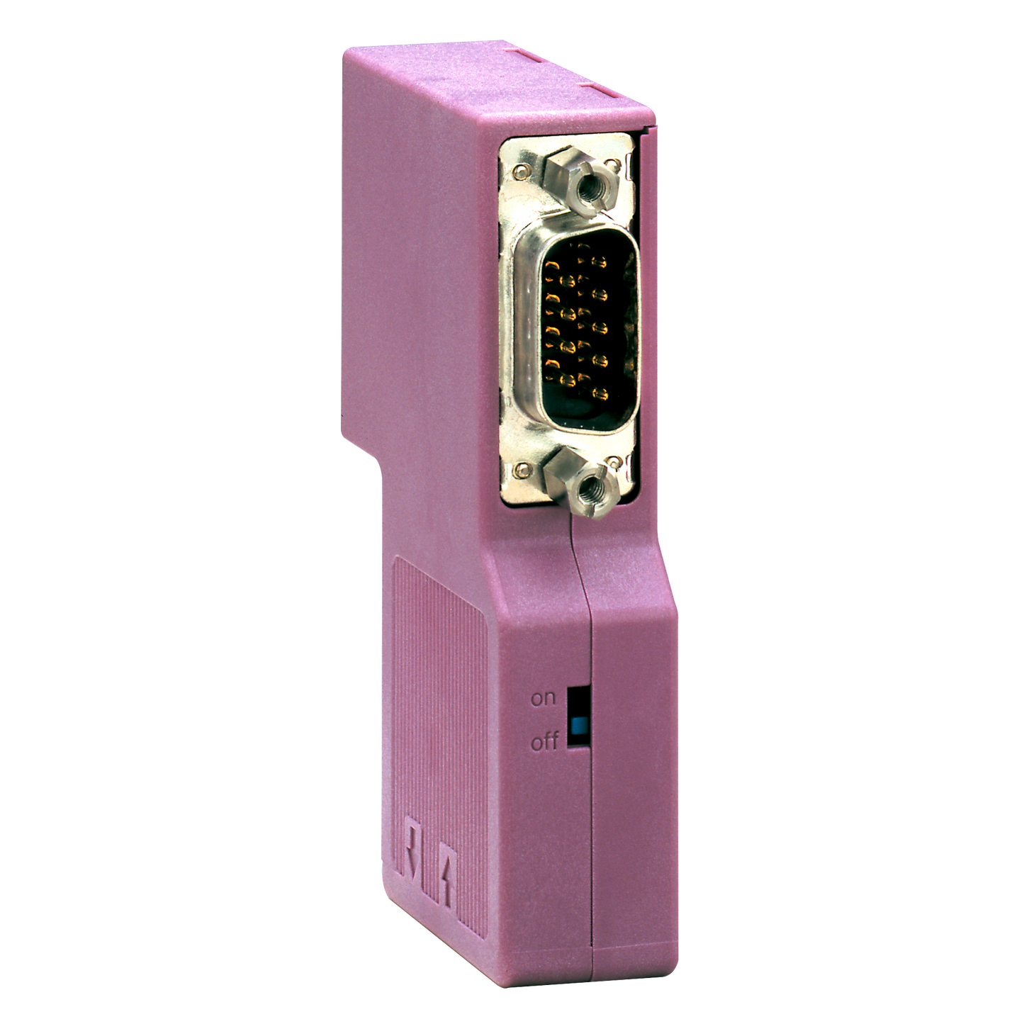 Schneider Electric-TSXCANKCDF90TP-Modicon - conn.femelle SUB-D9 CANopen - IP20 - coudé à 90° - conn. suppl. inclus