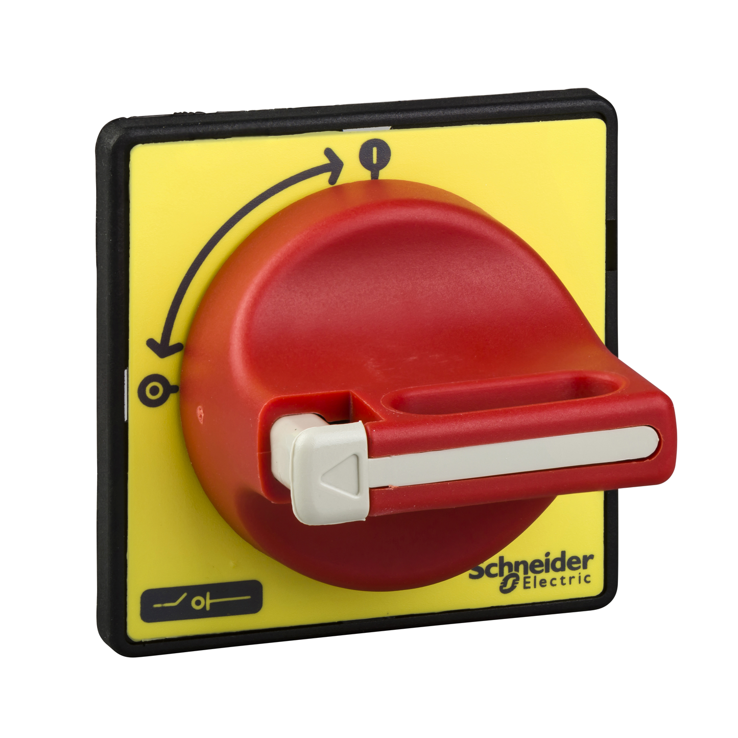 Schneider Electric-KCF2PZ-TeSys KCF - commande rotative frontale - pour V3,V4 - poignée rouge
