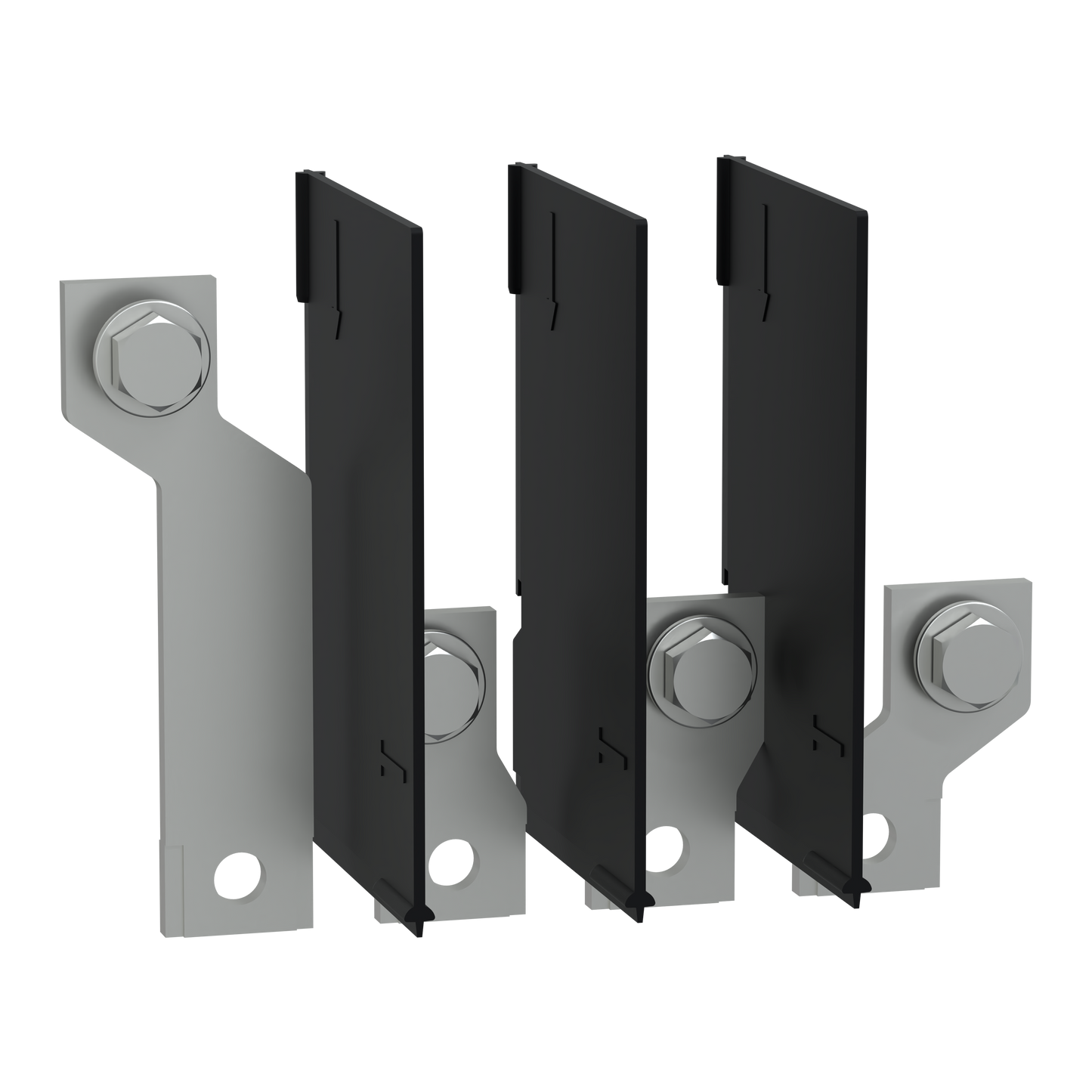 Schneider Electric-TPSCON39-TransferPacT TA250 - épanouisseur de borne - 4P côté source - pas de 35 à 45mm