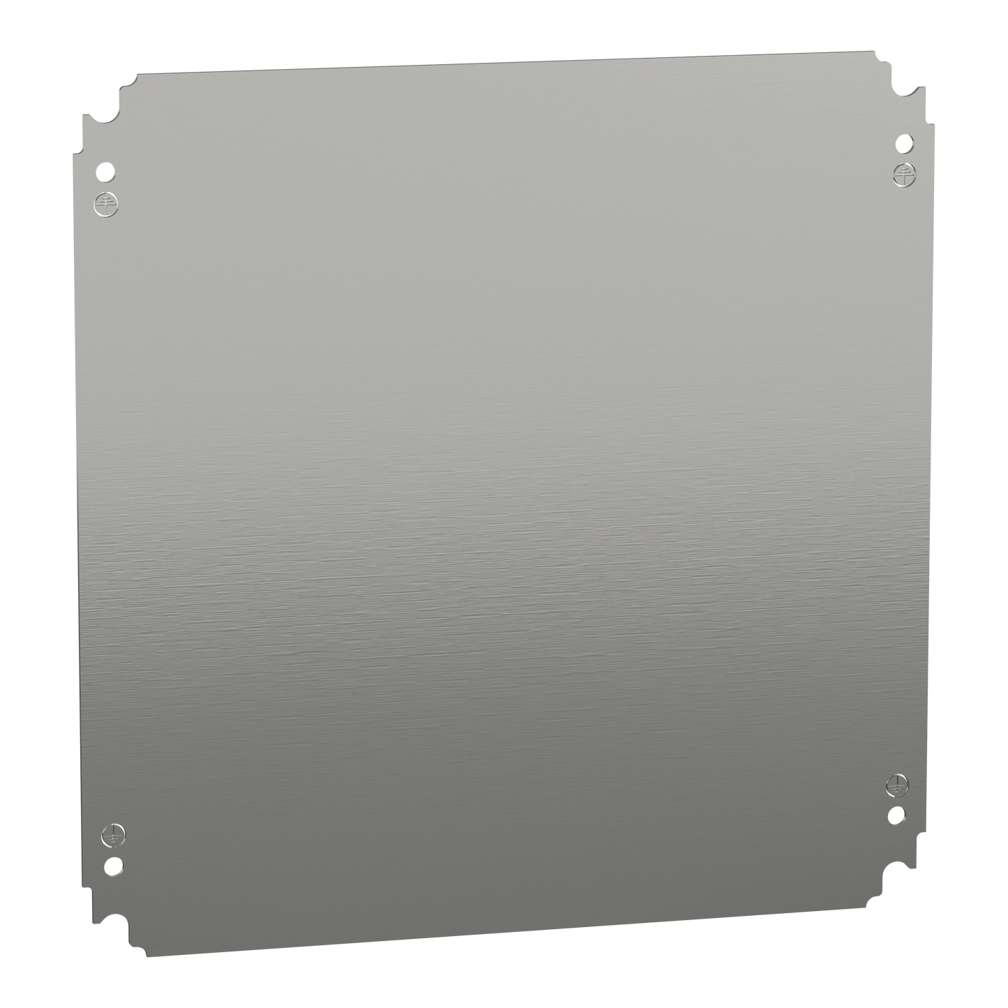Schneider Electric-NSYMM44-PanelSeT - Thalassa - châssis plein - acier galva. - pour coffret H=400xL=400mm