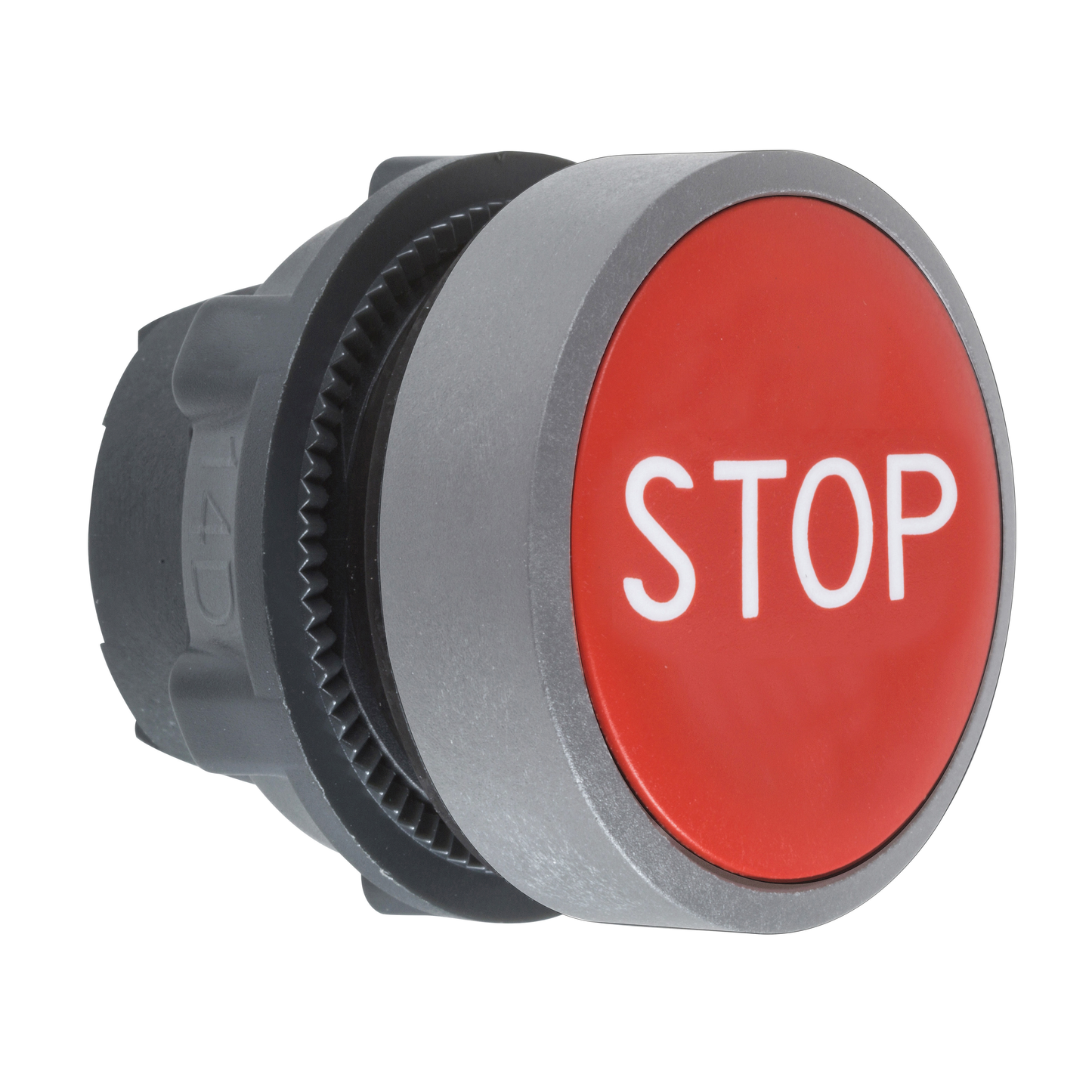 Schneider Electric-ZB5AA434C0-tête BP flush Ø22 marqué rouge