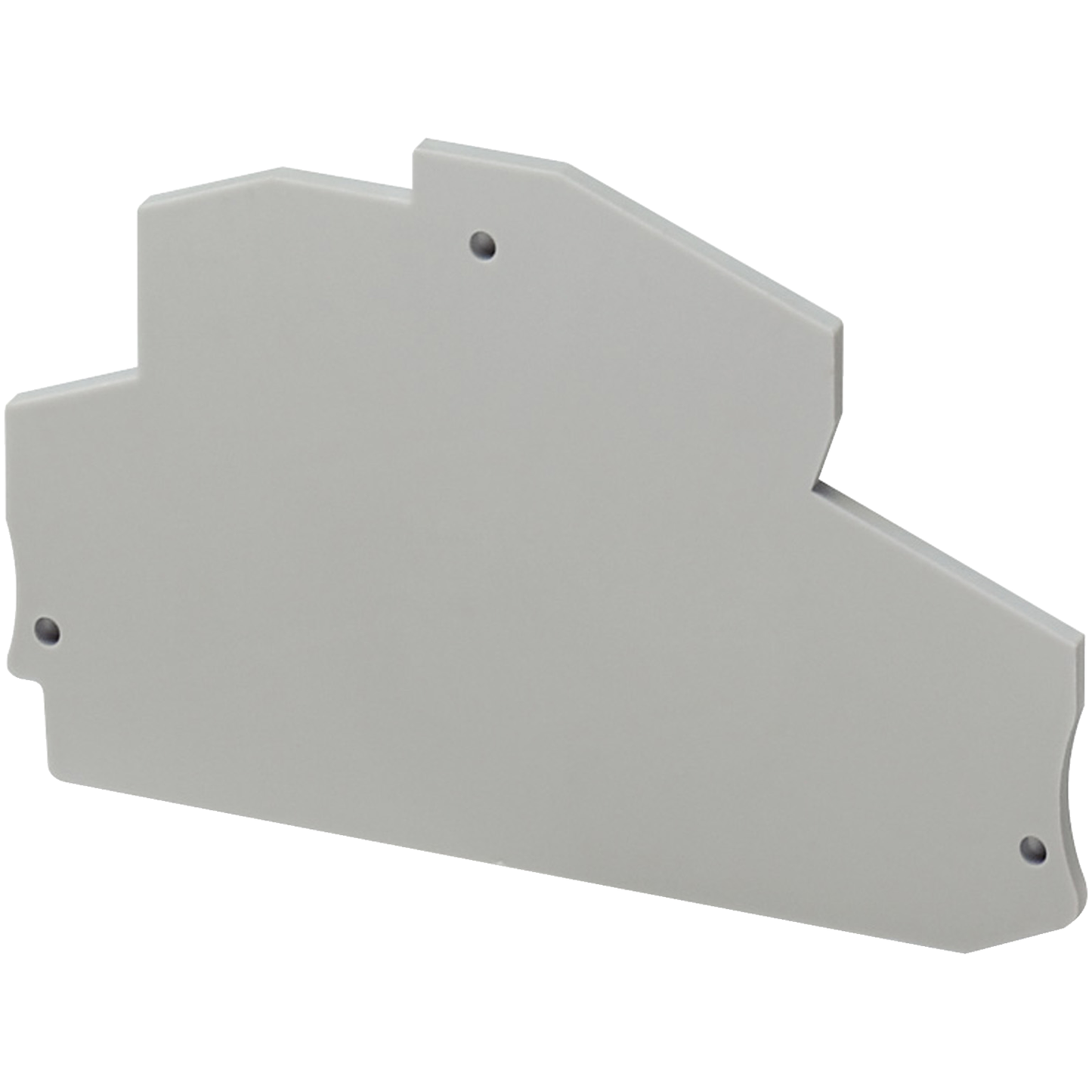 Schneider Electric-NSYTRACRE24-Cloison extremité - 2 niveaux - 22mm - pour bornes ressort NSYTRR24D-NSYTRP24D