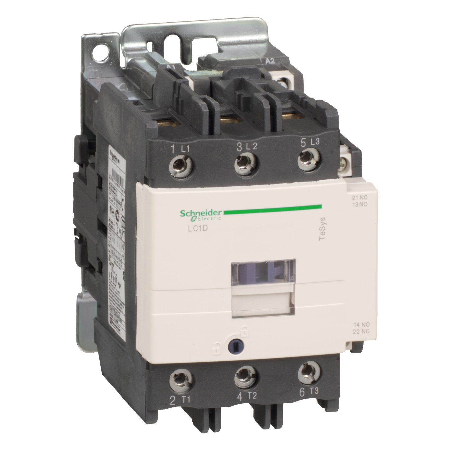 Schneider Electric-LC1D95ED-TeSys LC1D - contacteur - 3P - AC-3 440V - 95A - bobine 48Vcc