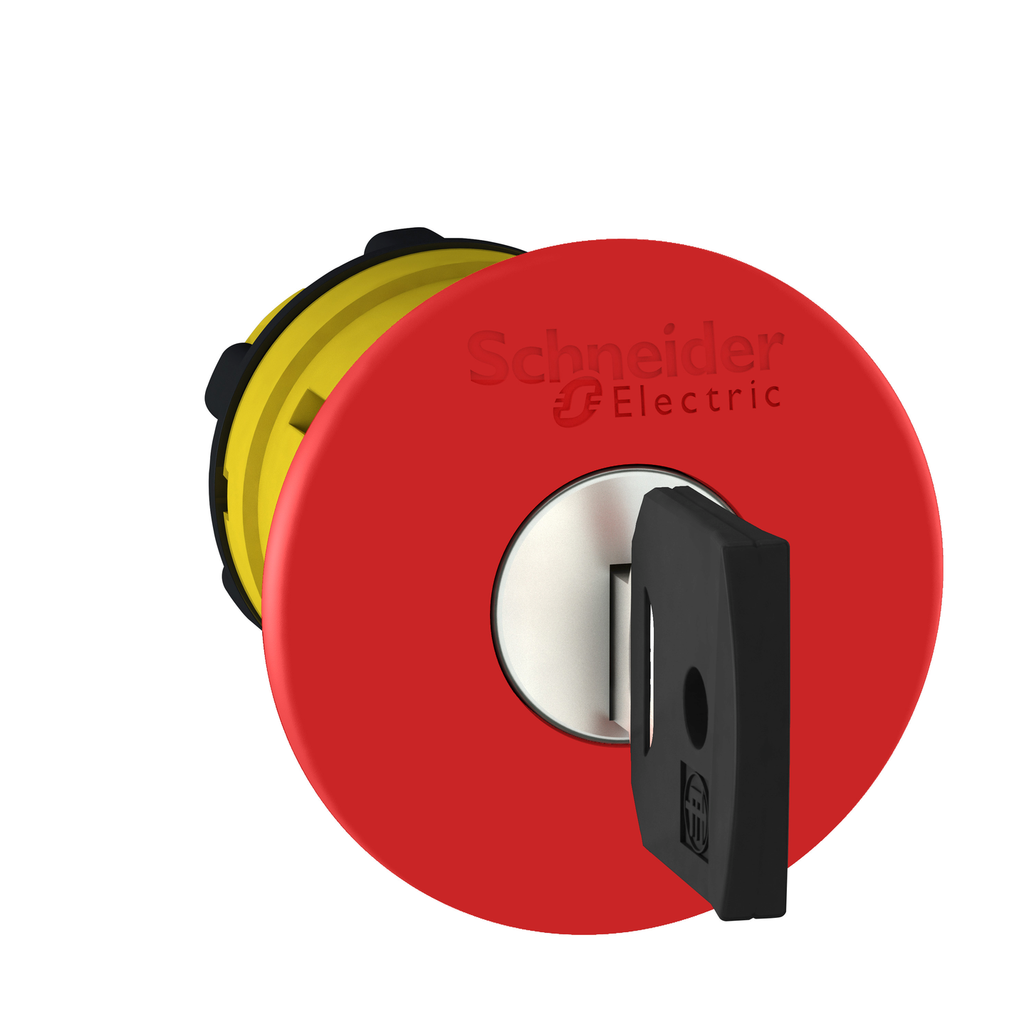 Schneider Electric-ZB5AS944D-Harmony tête de arrêt d'urgence Ø 40 - déverrouillage par clé- Ø22 - rouge
