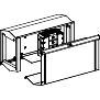 Schneider Electric-KSA500FR425-Canalis KSA - adaptateur pour connecter KS > 400A et KS < 400A - 500A