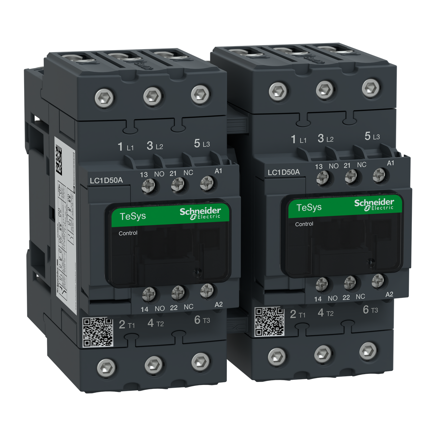 Schneider Electric-LC2D50AK7-TeSys D - Cont inv everlink 3p ac3 440v 50a bob 100v ca-50/60hz