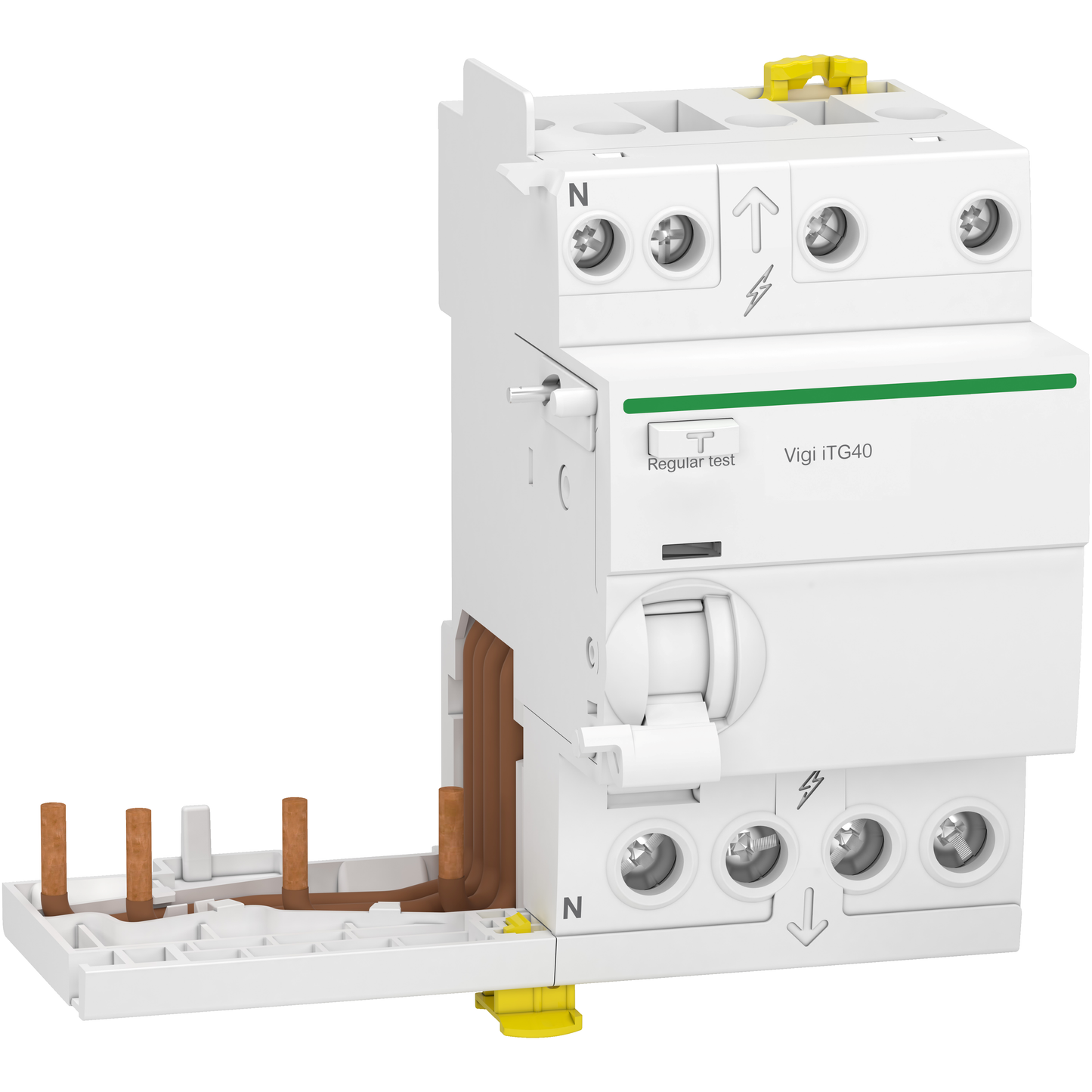 Schneider Electric-A9Y13725-Acti9 iTG40 - Bloc dif. Vigi Tête de groupe - 3P+N - 25A - 300mA - Type AC