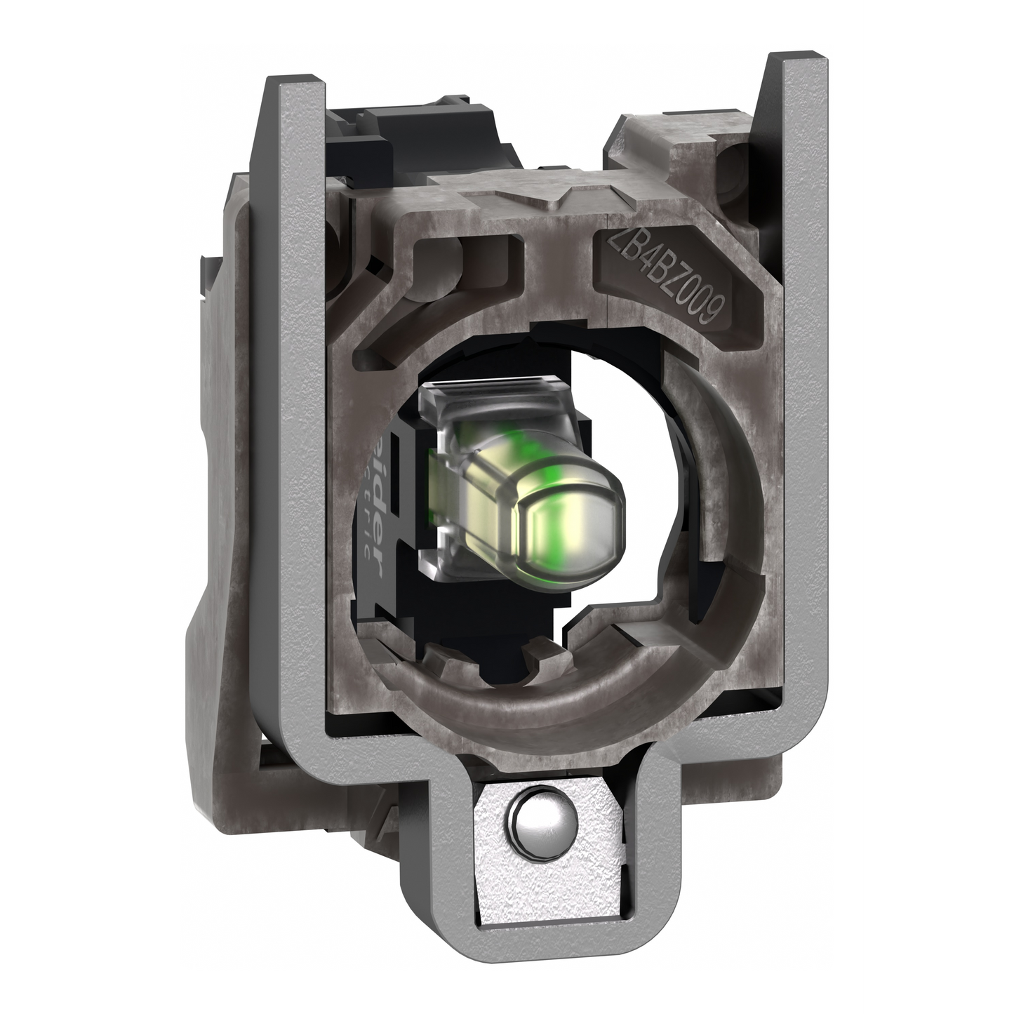 Schneider Electric-ZB4BVBG1-Harmony XB4 - corps voyant LED Universelle  24 à 120VACDC