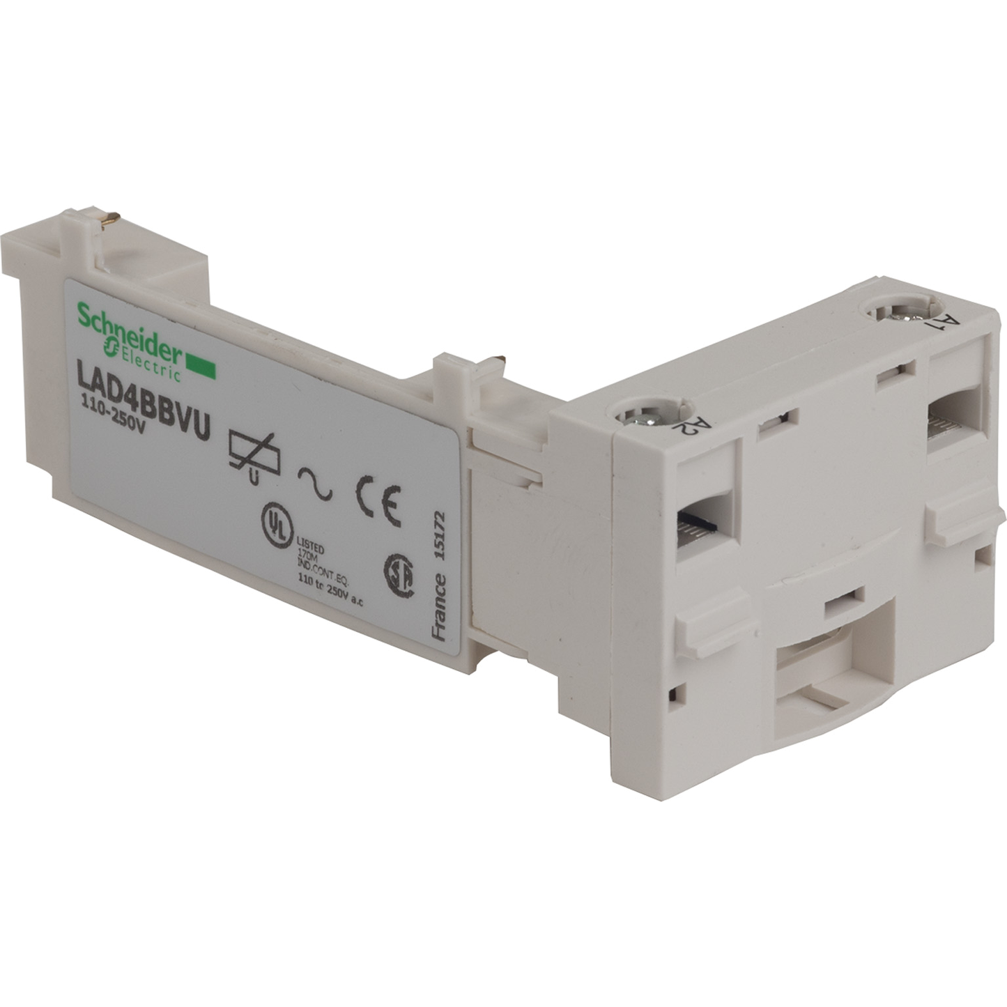 Schneider Electric-LAD4BBVU-ADAPT.BOB. ANTIPARA.250V