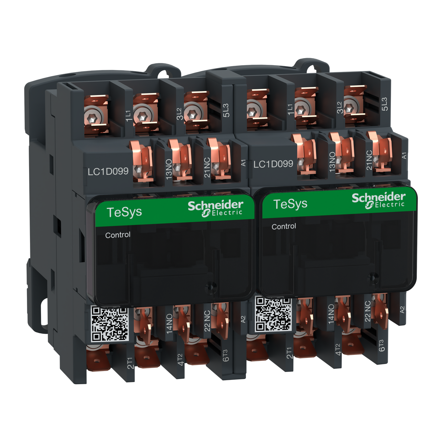 Schneider Electric-LC2D099B7-INV. 9A 1F 1O 24V FASTON