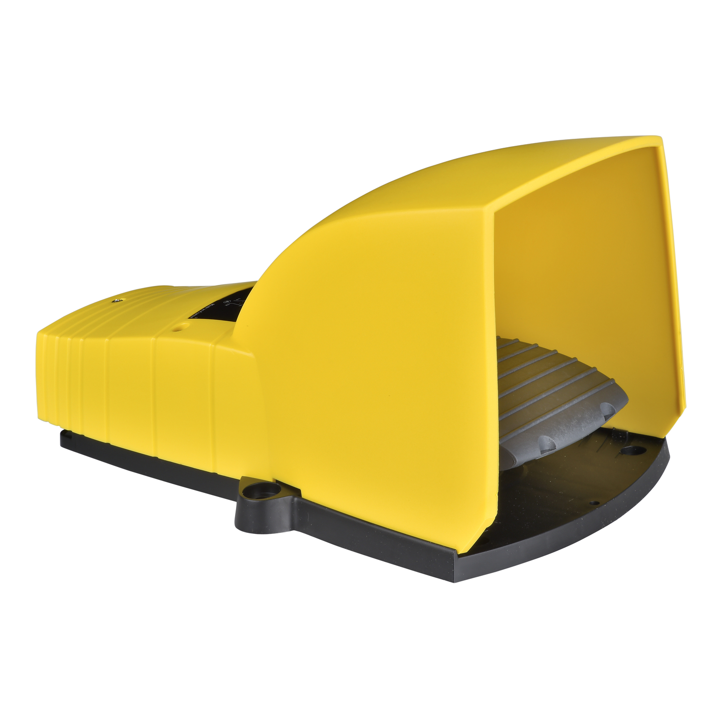 Schneider Electric-XPEY611-Preventa XPEY - inter. à pied - simple - avec capot - plast.- jaune - 2O+2F
