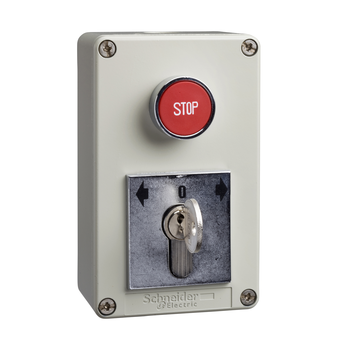 Schneider Electric-XAPS21431-Harmony XAPS - boîte à boutons - en saillie - inviolable- à serrure - 1 bouton
