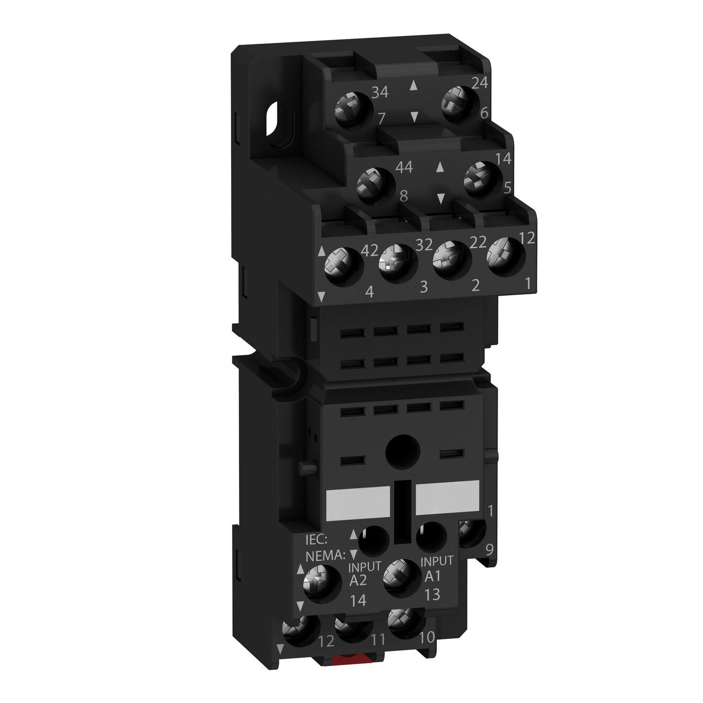 Schneider Electric-RXZE2M114-Harmony Relay RXM - embase contacts mixés - racc bornes à vis