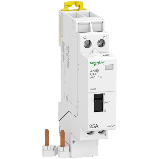 Schneider Electric-A9C15188-iDT40 CT 25A select 2P 2O 230V