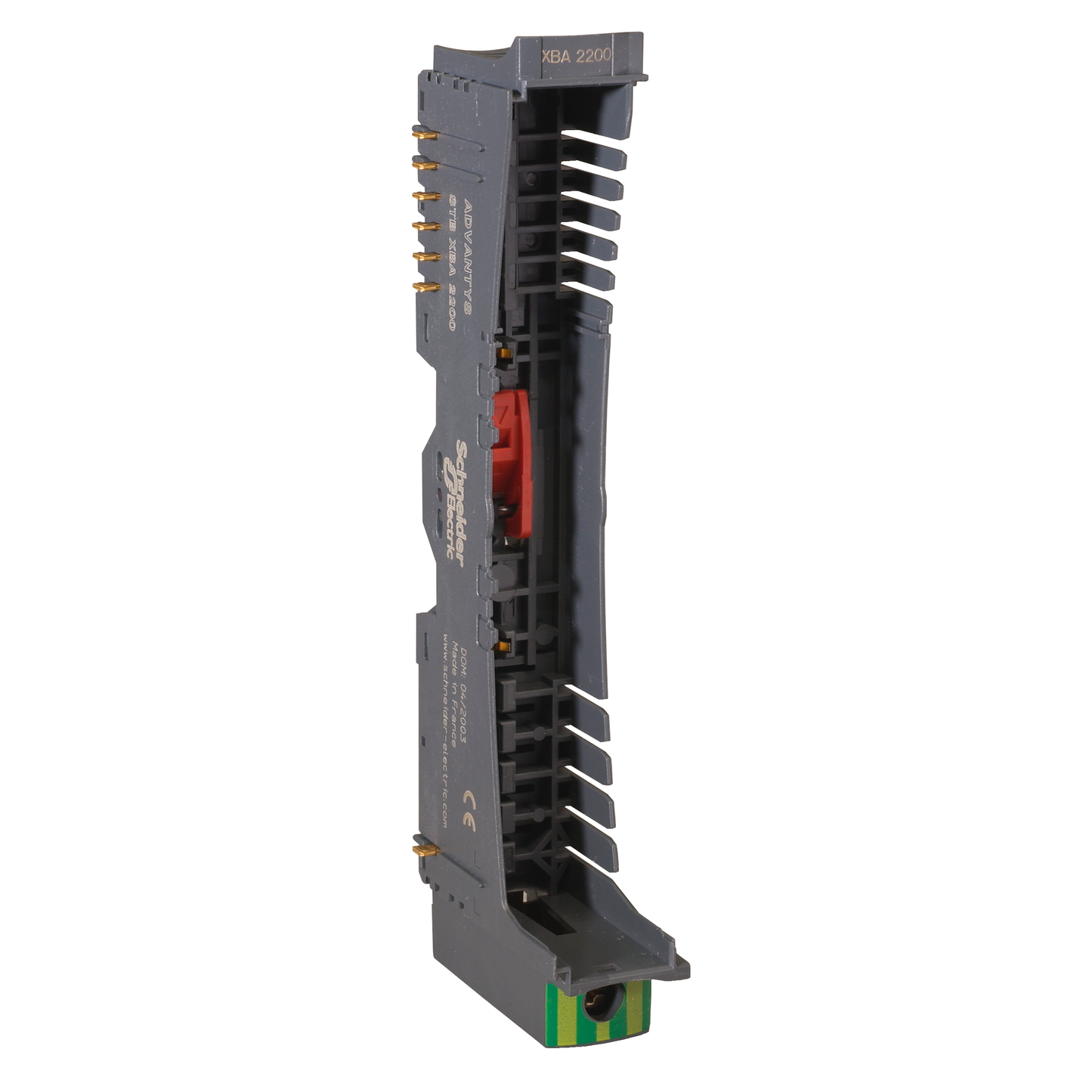 Schneider Electric-STBXBA2200-Advantys STB - bâti de montage - pour module distribution électrique - 18,4mm