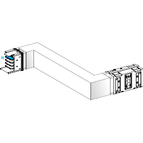 Schneider Electric-KSA1000DZCH41A-Canalis KSA - Zed horiz. 1000A - Dr./Gau. - A&C=300mm - B=300-800mm