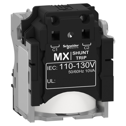 Schneider Electric-LV429386-ComPacT NSX - Déclencheur voltmétrique MX - 110-130Vca 50/60 Hz pour NSX100-630