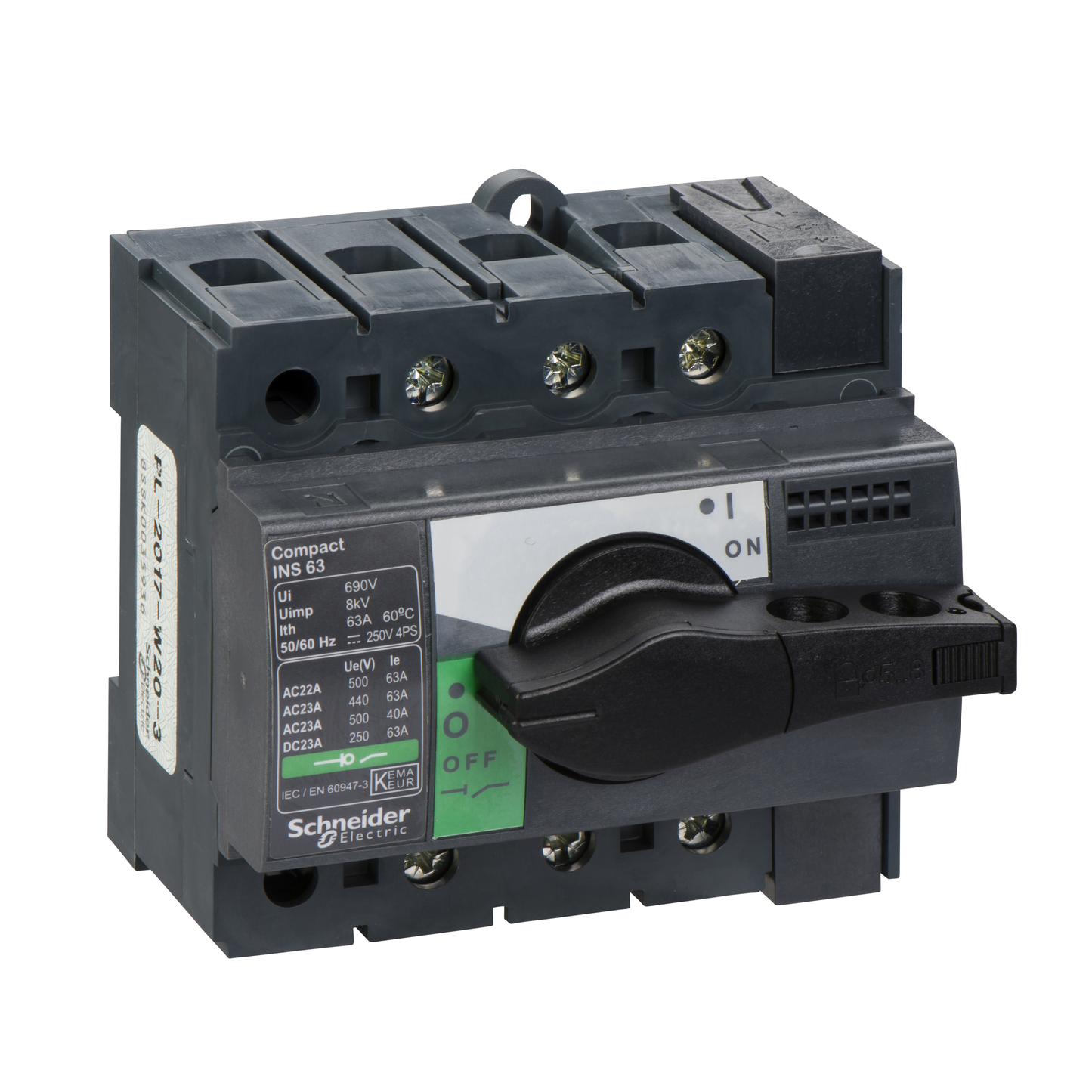 Schneider Electric-28902-INS63 3P 63A NOIRE
