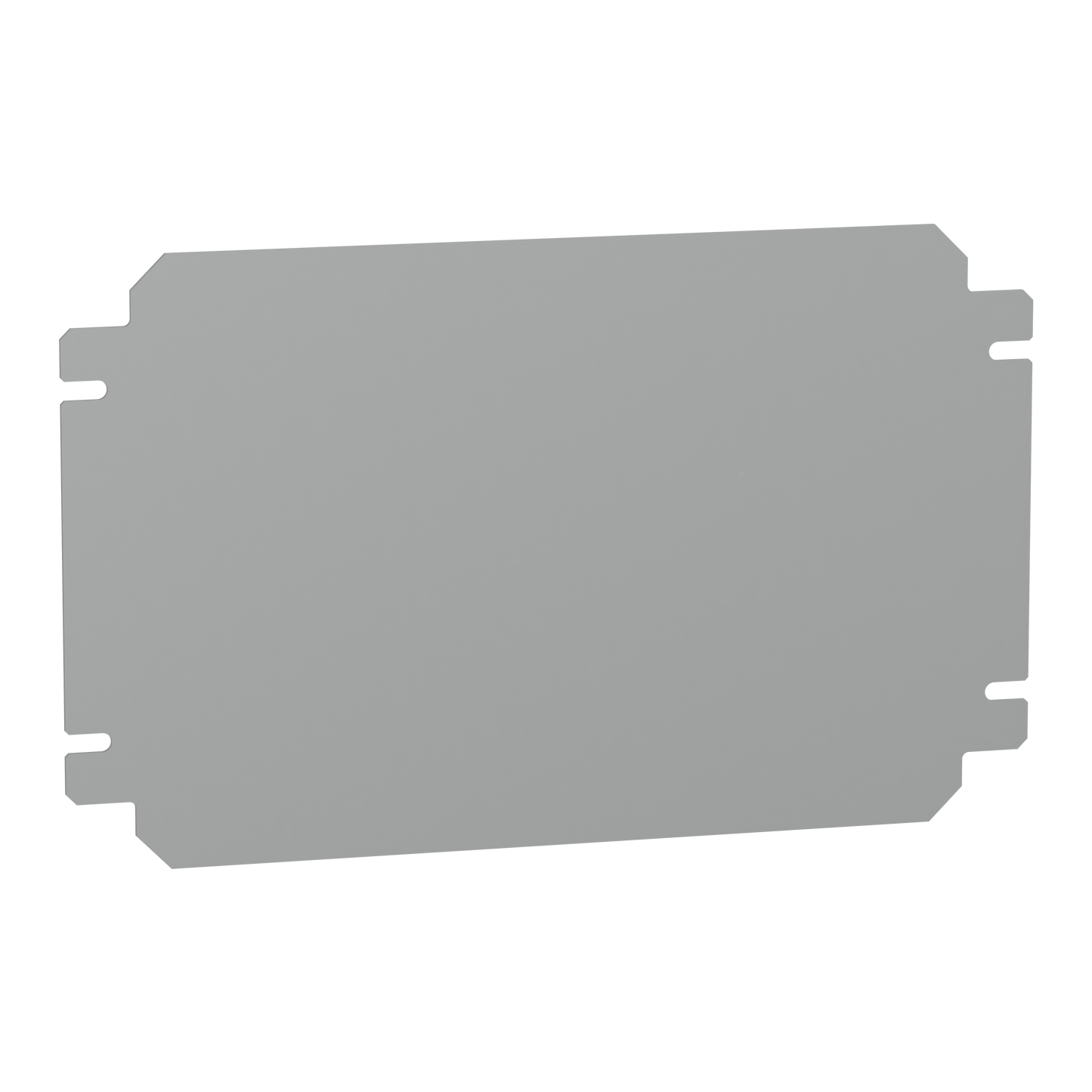 Schneider Electric-NSYMM23SB-PanelSeT - Thalassa - châssis plein - acier galva. - pour boîte H=200xL=300mm