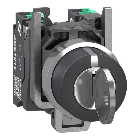 Schneider Electric-XB4BG035-BT CLE 3 POS GCD 1F PUSH IN