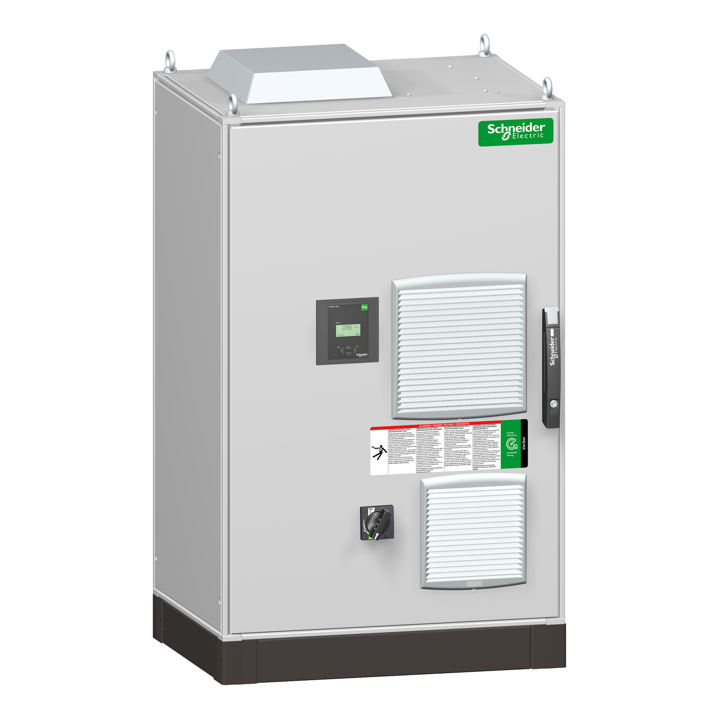 Schneider Electric-VLVAF2P03509AA-VarSet - batterie de condensateurs - Auto - 125kvar DR3,8 400V 50Hz - Disj