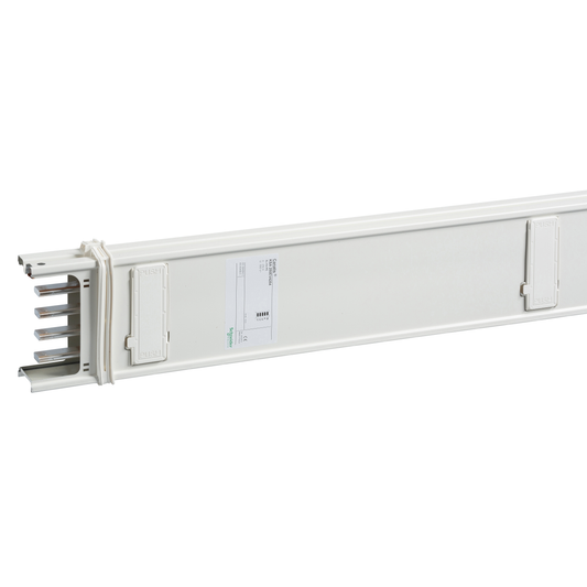 Schneider Electric-KSA100EV4254-Canalis KSA - colonne montante 100A - 2.5 m - 4 trappes de dérivation